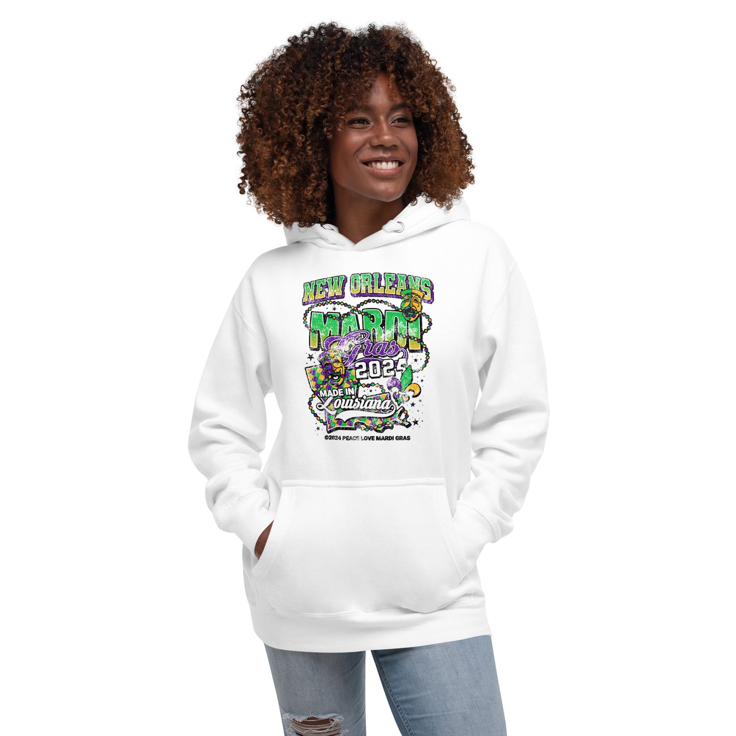The Best Mardi Gras Hoodie