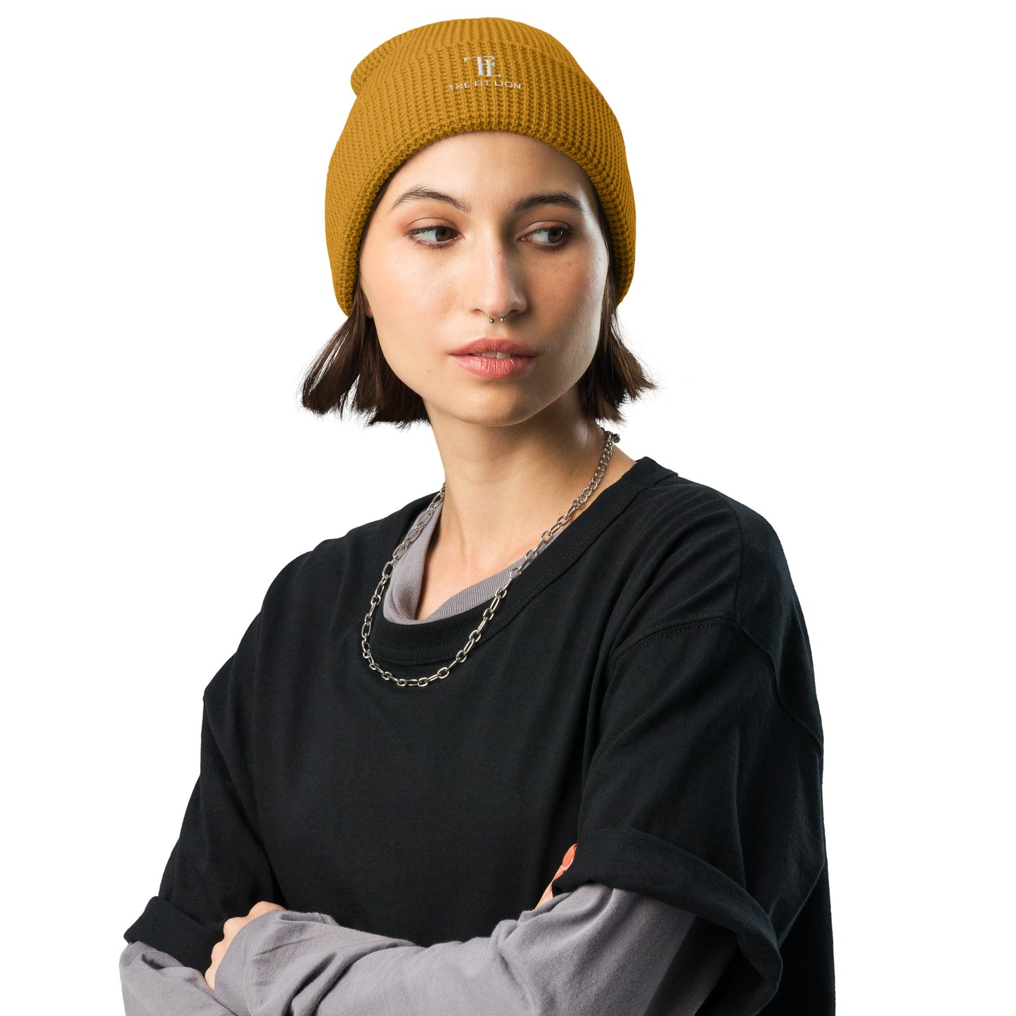Fit Lion Waffle Beanie