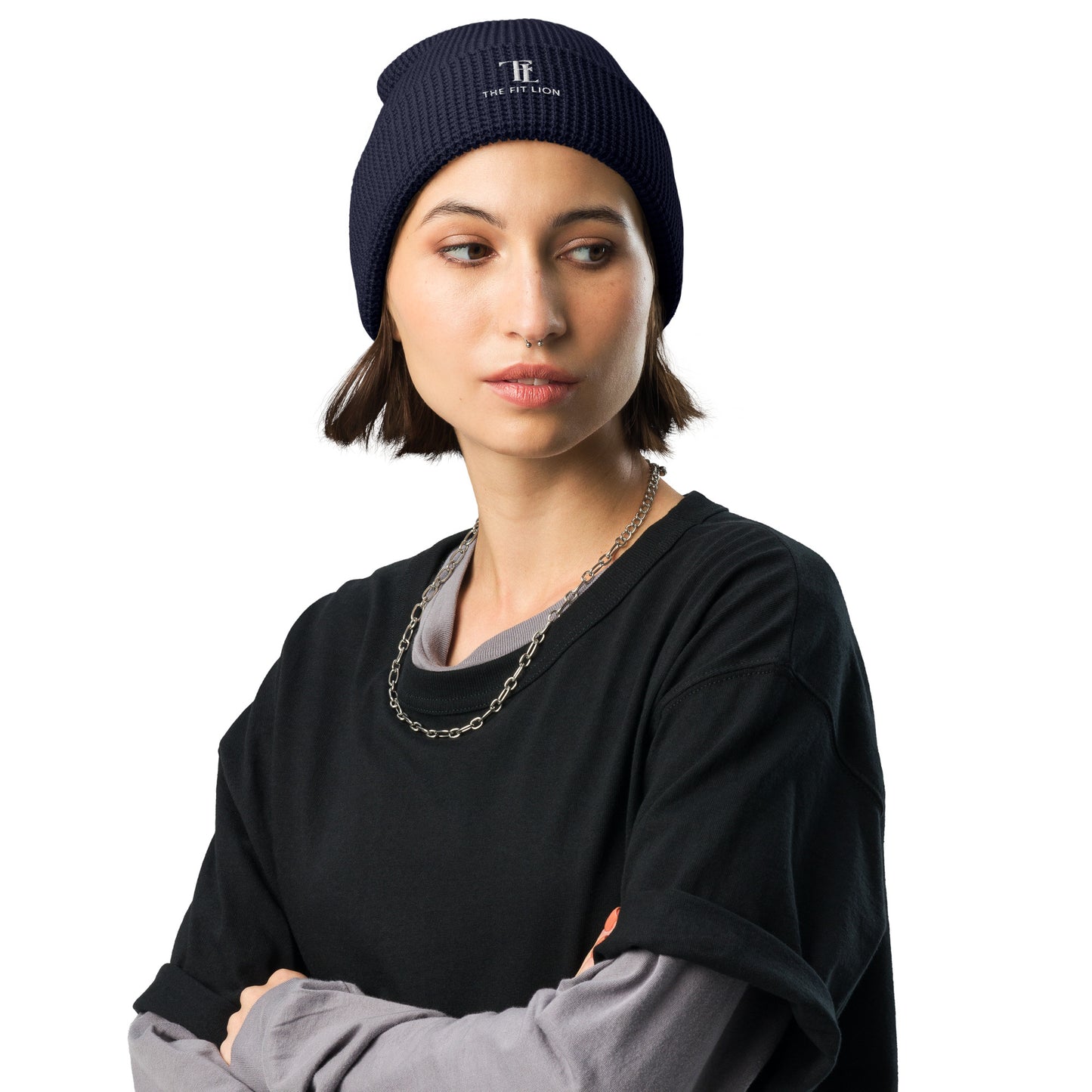 Fit Lion Waffle Beanie