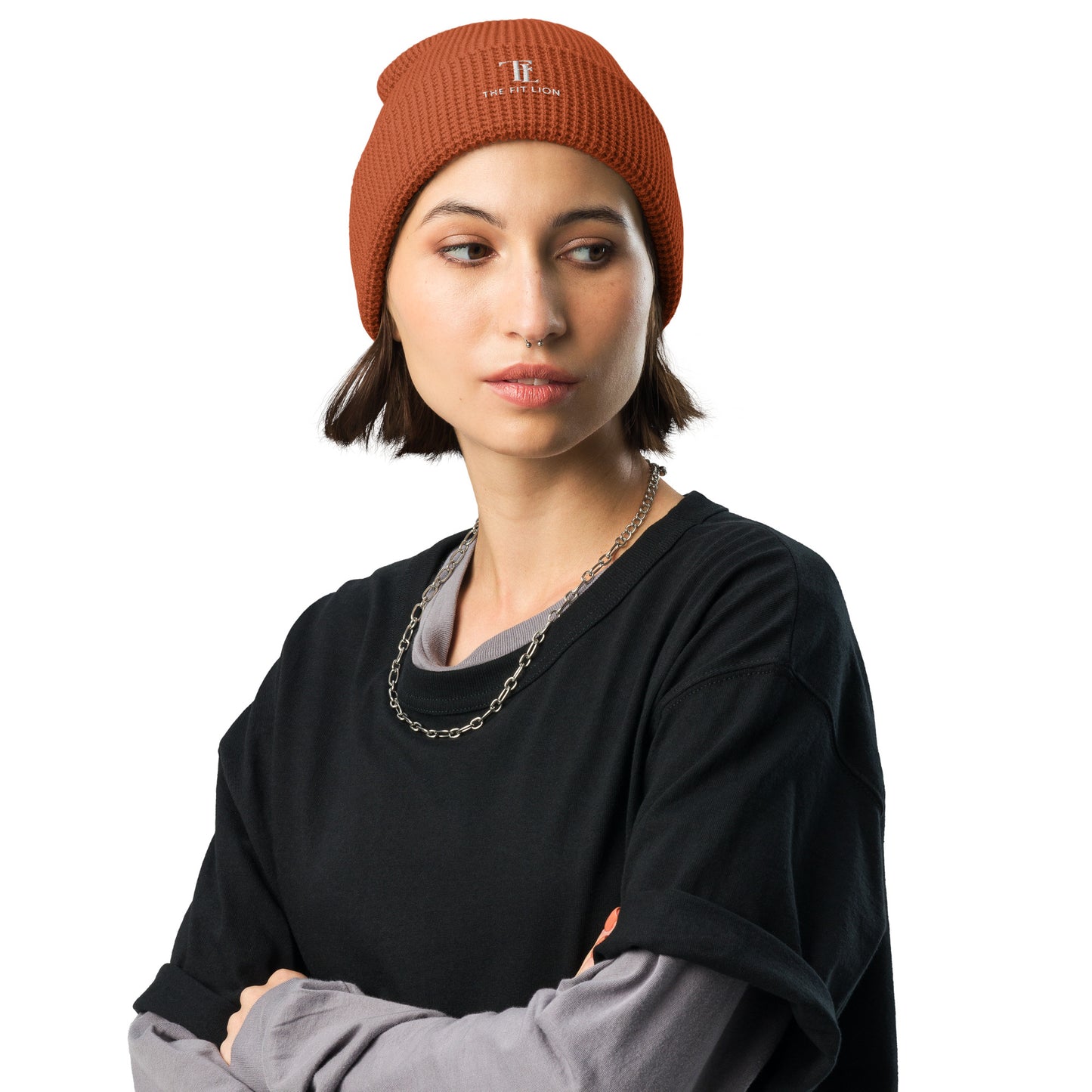 Fit Lion Waffle Beanie