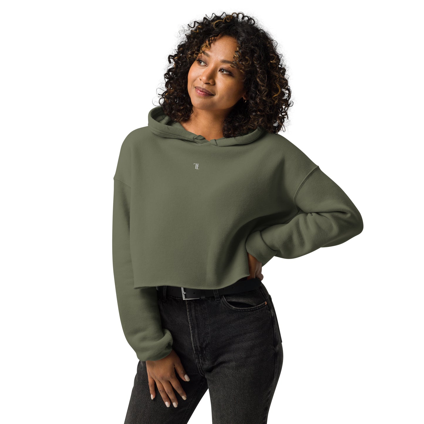 Fit Lion Cropped Hoodie