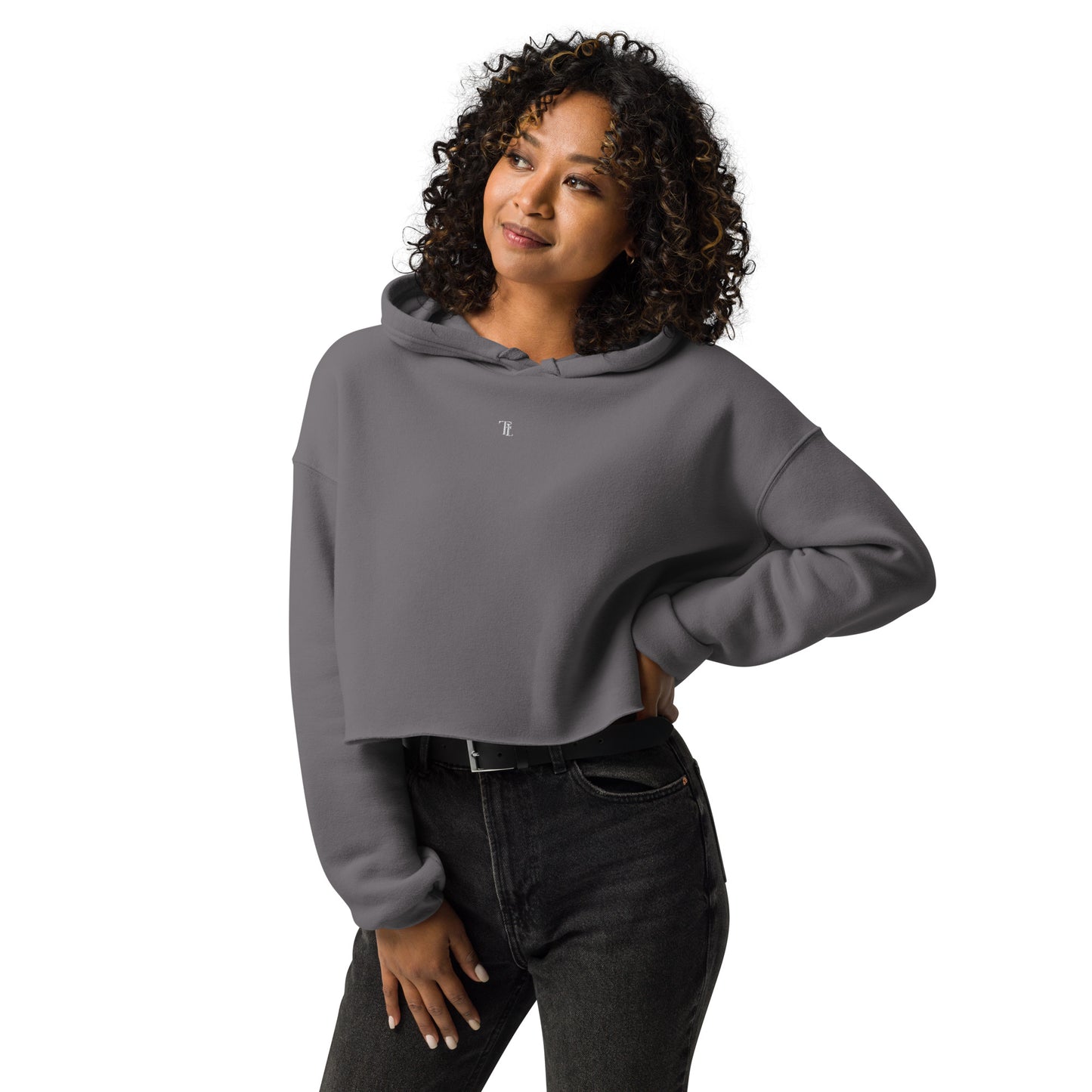 Fit Lion Cropped Hoodie