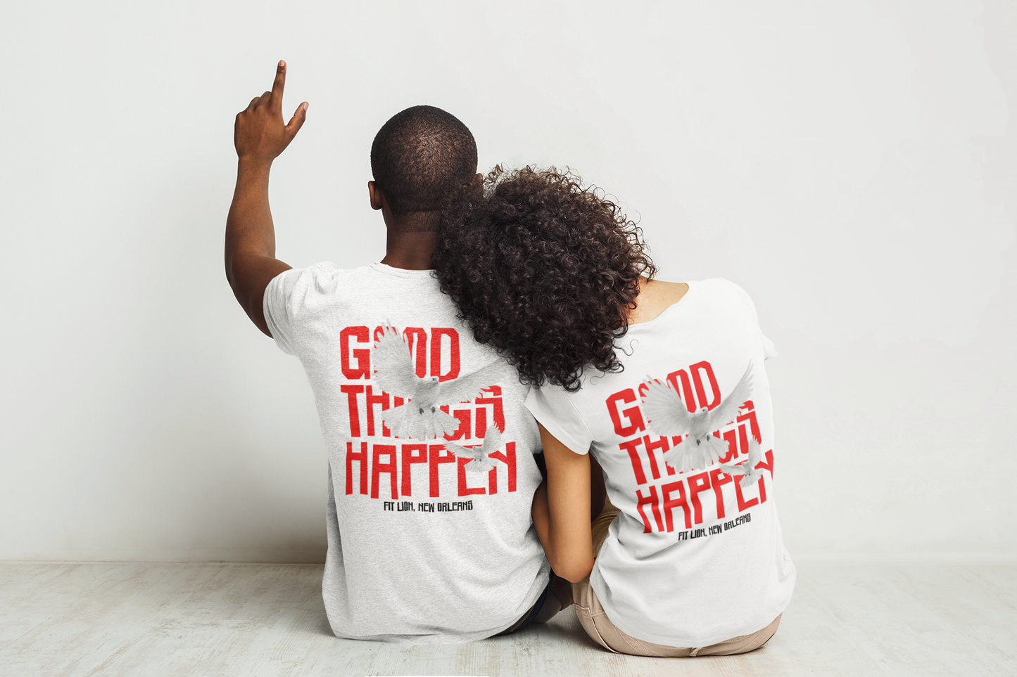 Good Things Happen: Men’s premium heavyweight tee