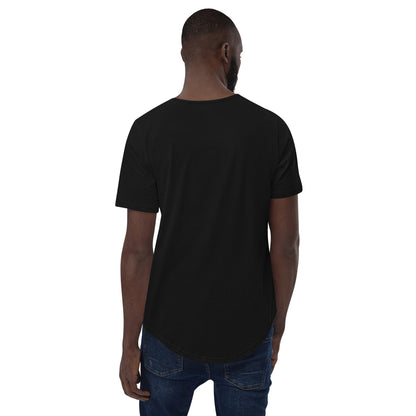 The GOAT Jordan: Men's Curved Hem T-Shirt