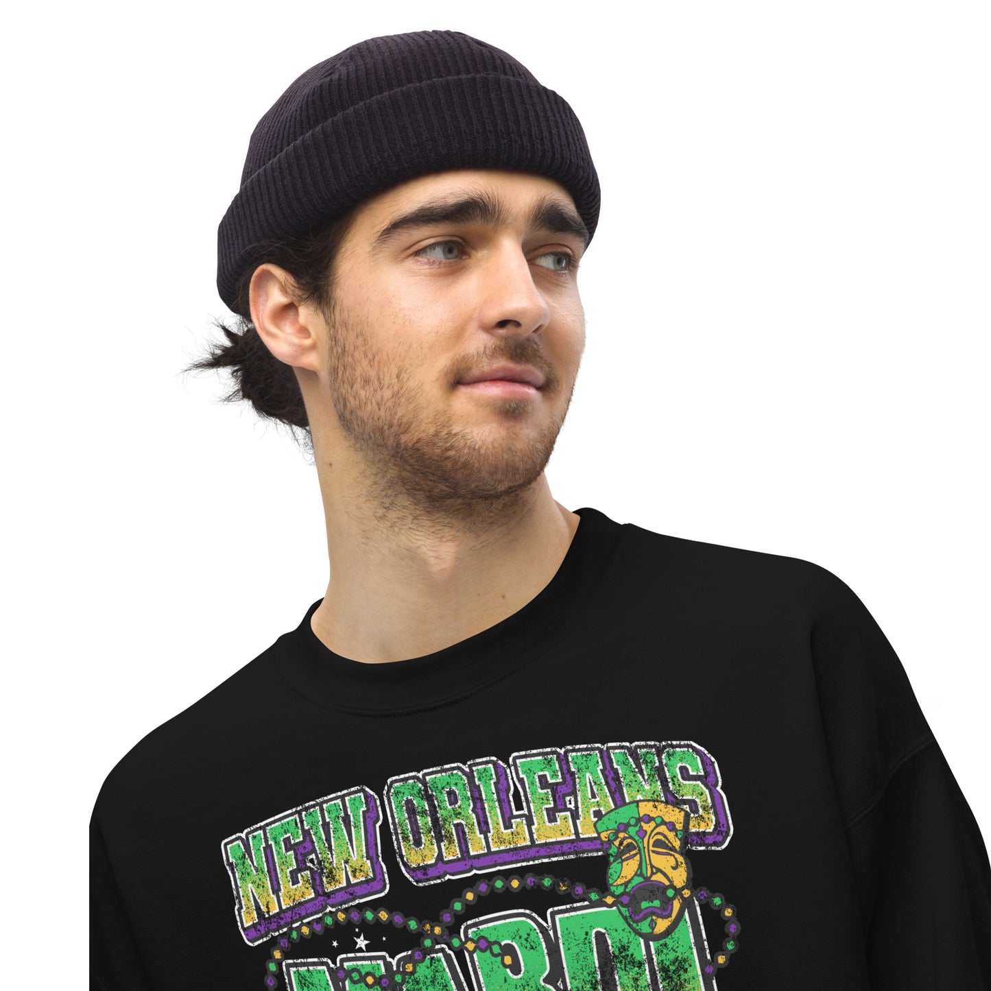 The Best Mardi Gras Crewneck