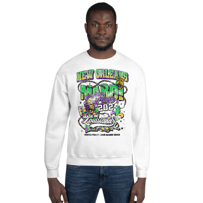 The Best Mardi Gras Crewneck