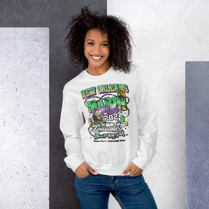 The Best Mardi Gras Crewneck