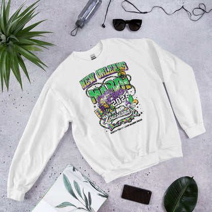 The Best Mardi Gras Crewneck