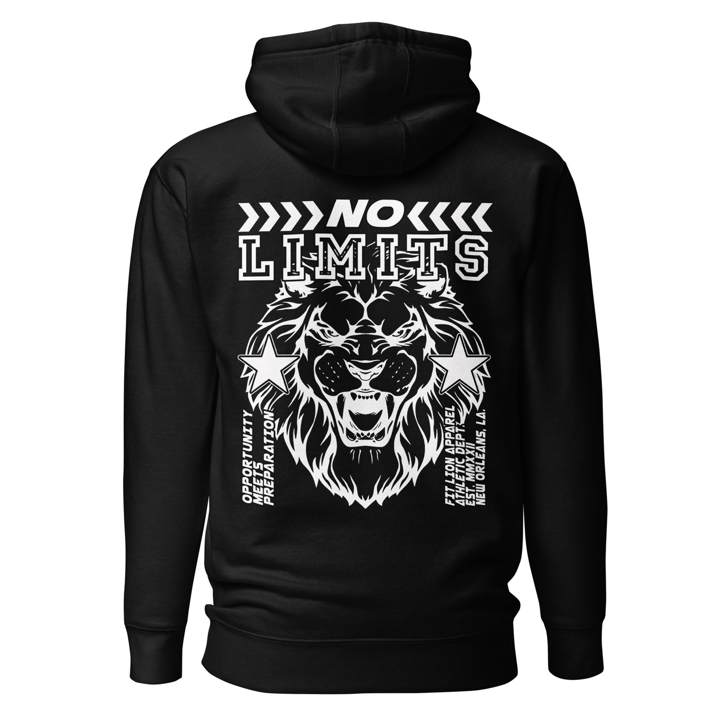 No Limits Hoodie: Men and Women (Dark Colors)