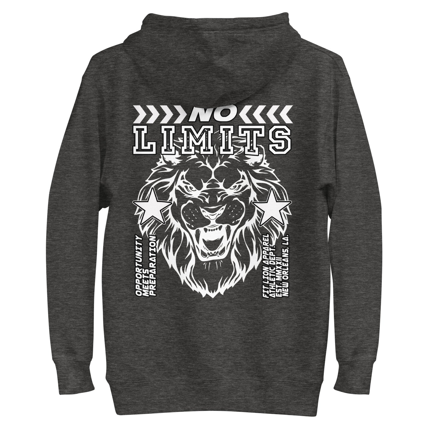 No Limits Hoodie: Men and Women (Dark Colors)