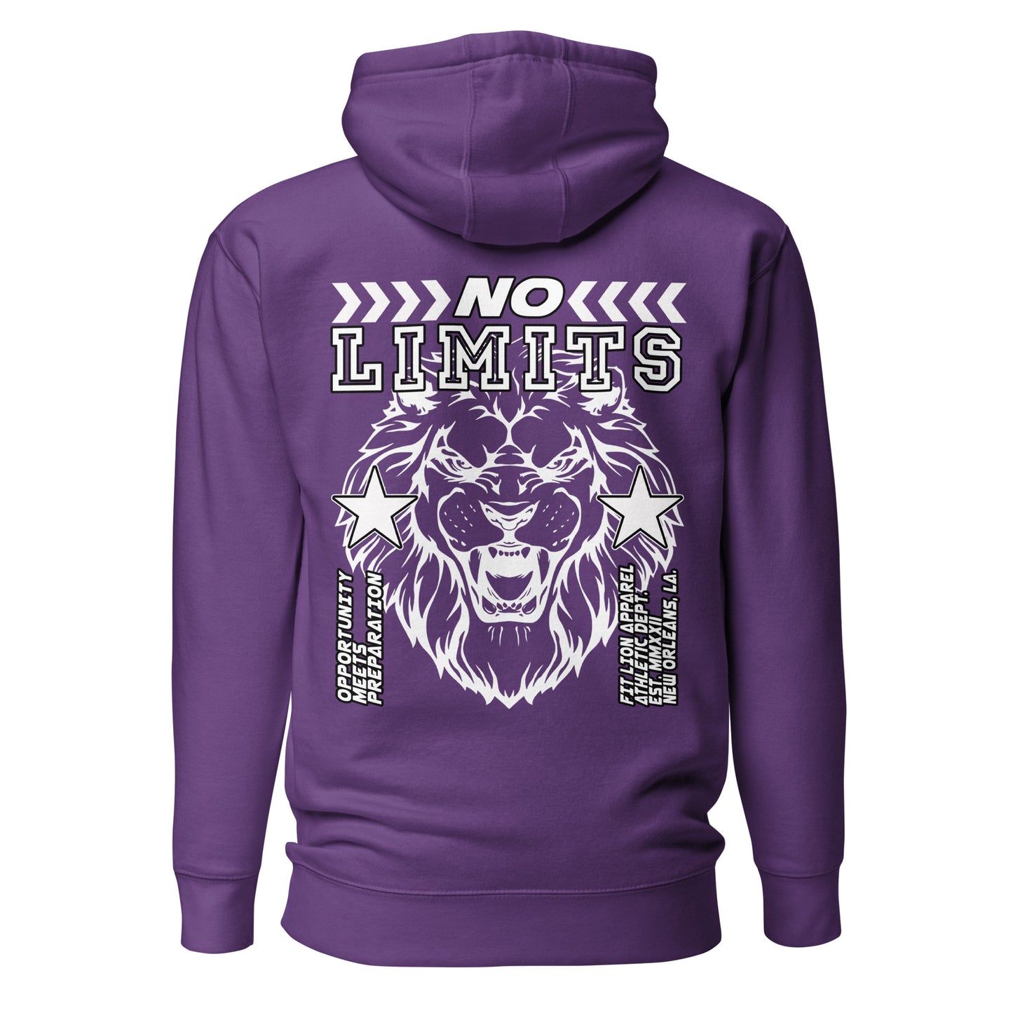 No Limits Hoodie: Men and Women (Dark Colors)