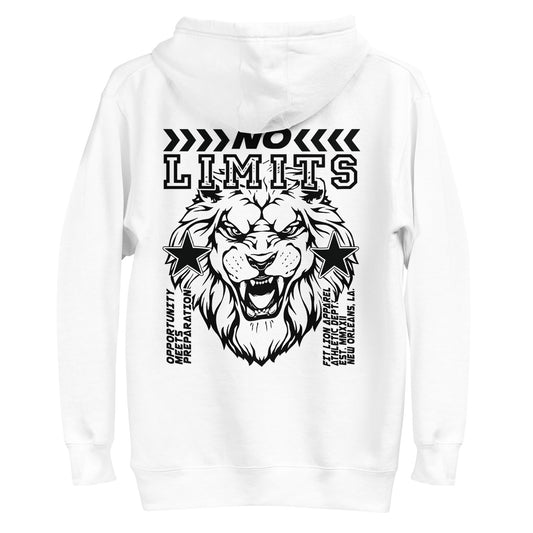 No Limits Hoodie: Men and Women (Light Colors)