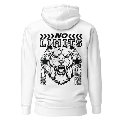 No Limits Hoodie: Men and Women (Light Colors)