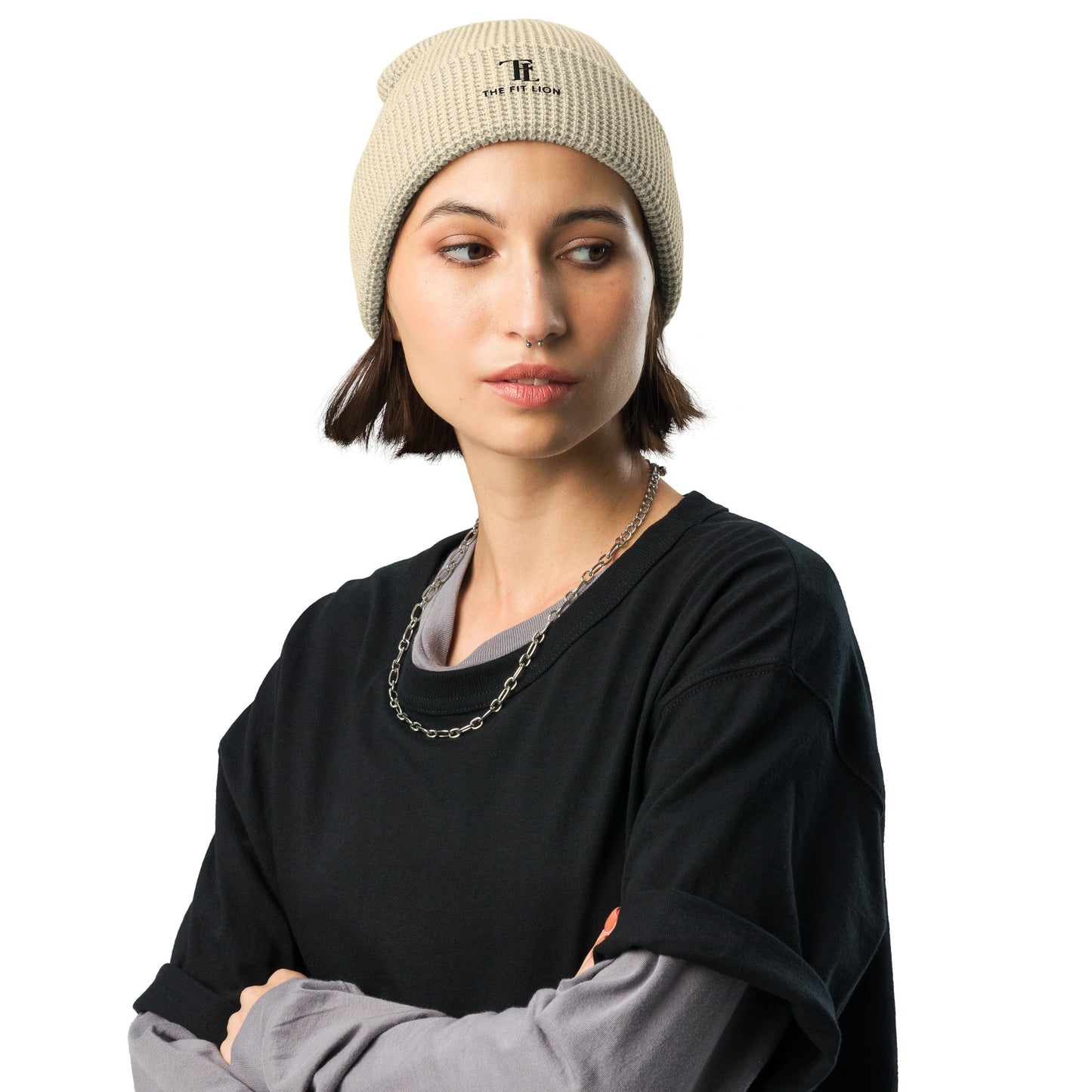 Fit Lion Waffle Beanie