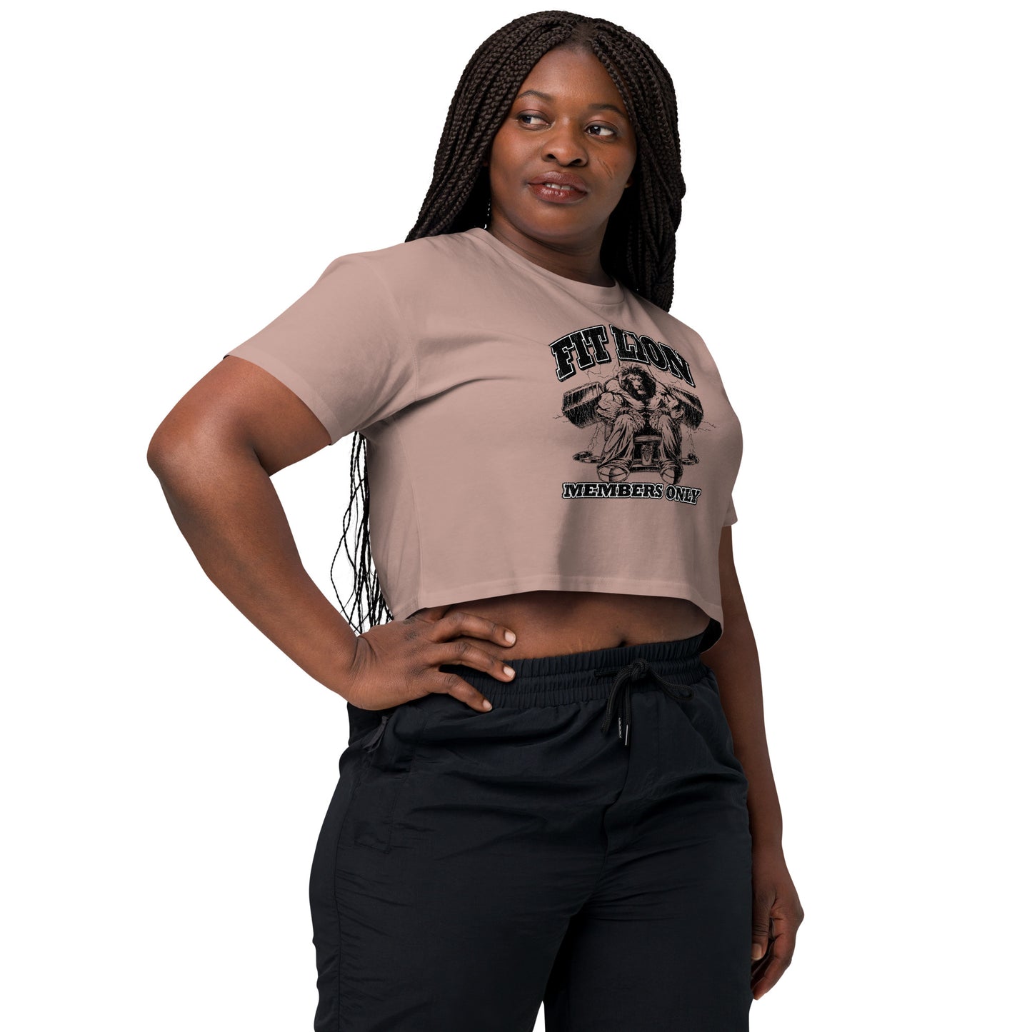 Fit Lion: Women’s crop top