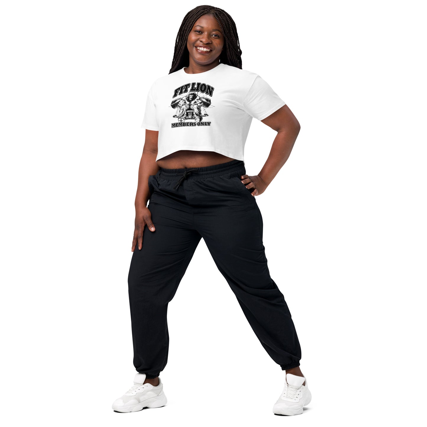 Fit Lion: Women’s crop top