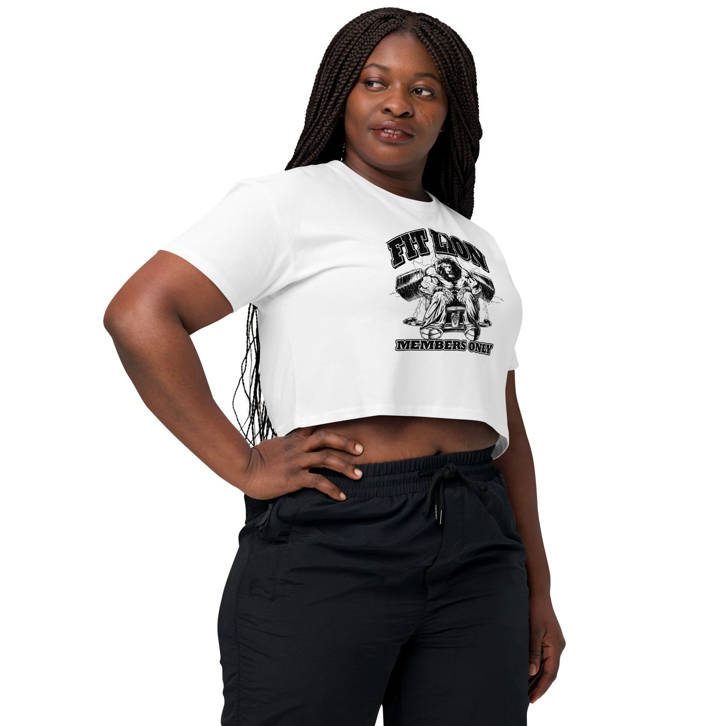 Fit Lion: Women’s crop top