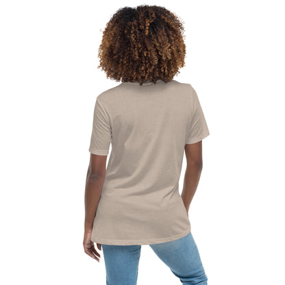 The GOAT Jordan: Women's Relaxed T-Shirt in Brown